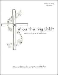 Who's This Tiny Child? SAB choral sheet music cover Thumbnail